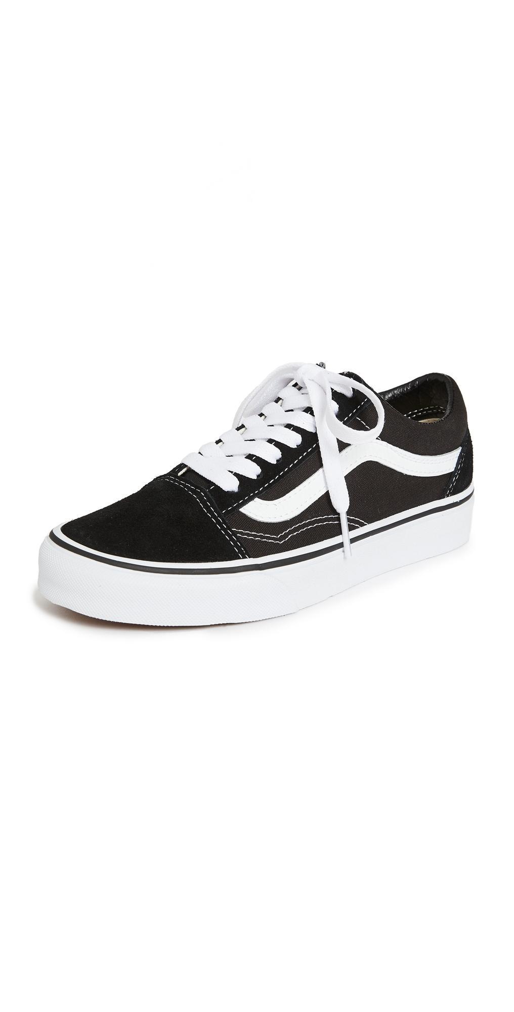 Vans Mens Old Skool - Shoes Black/White Product Image