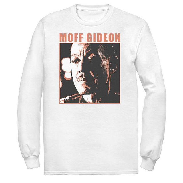 Mens Star Wars The Mandalorian Moff Gideon Orange Hue Portrait Tee Product Image