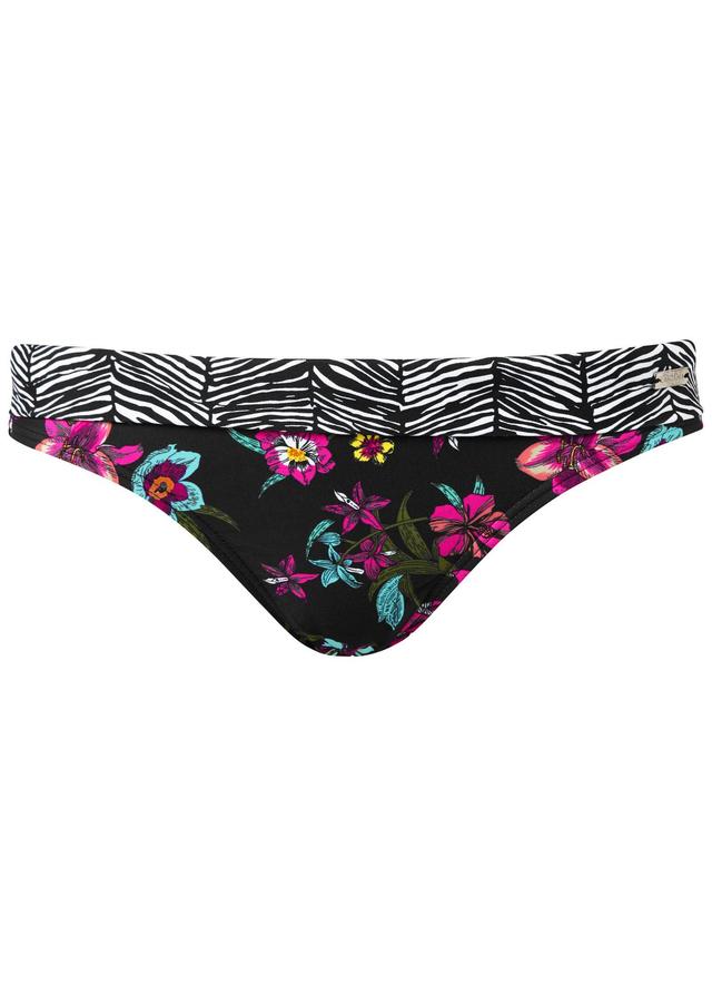 Fold Waist Moderate Bottom - Floral Fiesta Product Image