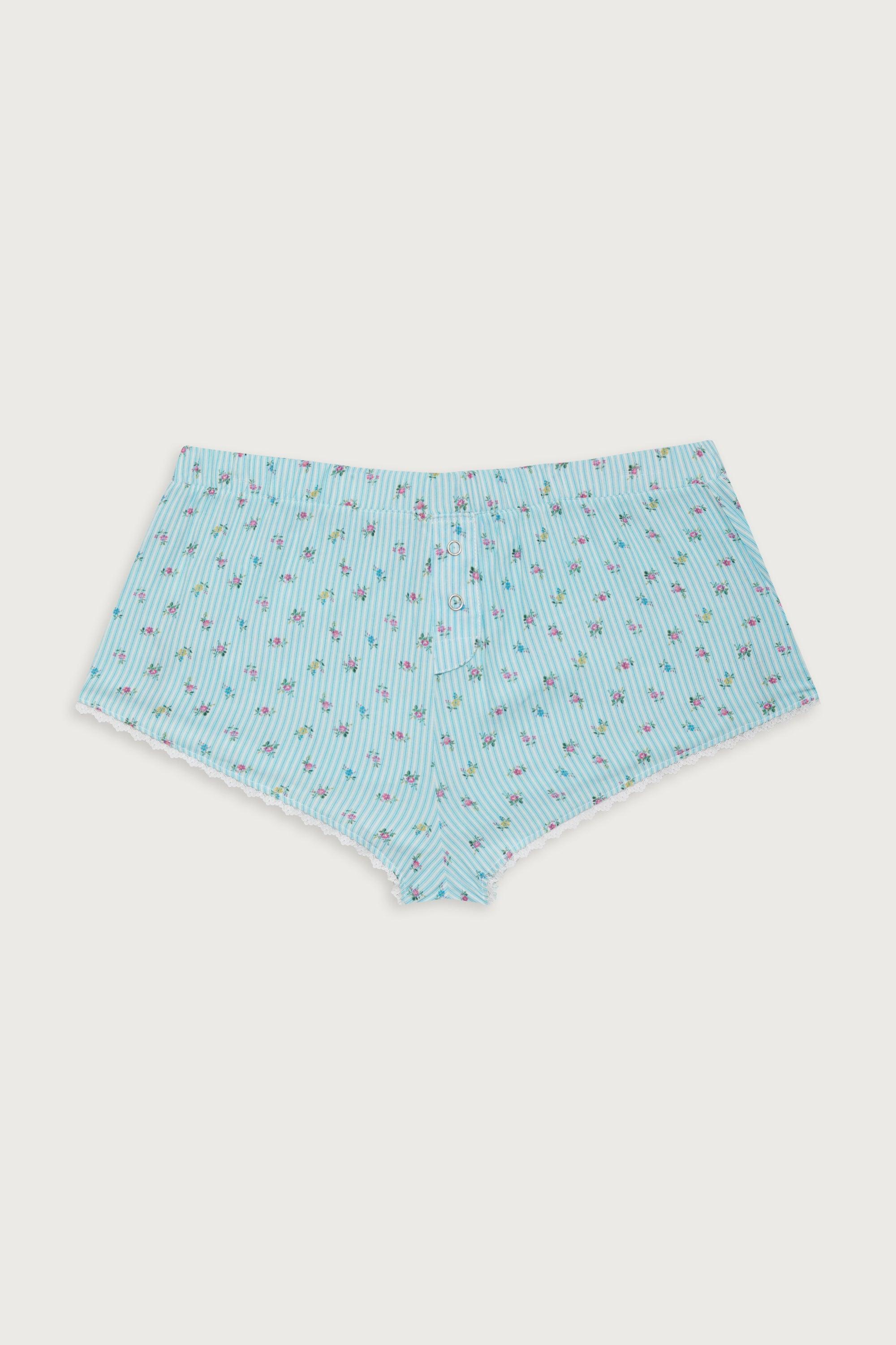 Tinsley Mini Boxer Short - Cozy Stripe Product Image