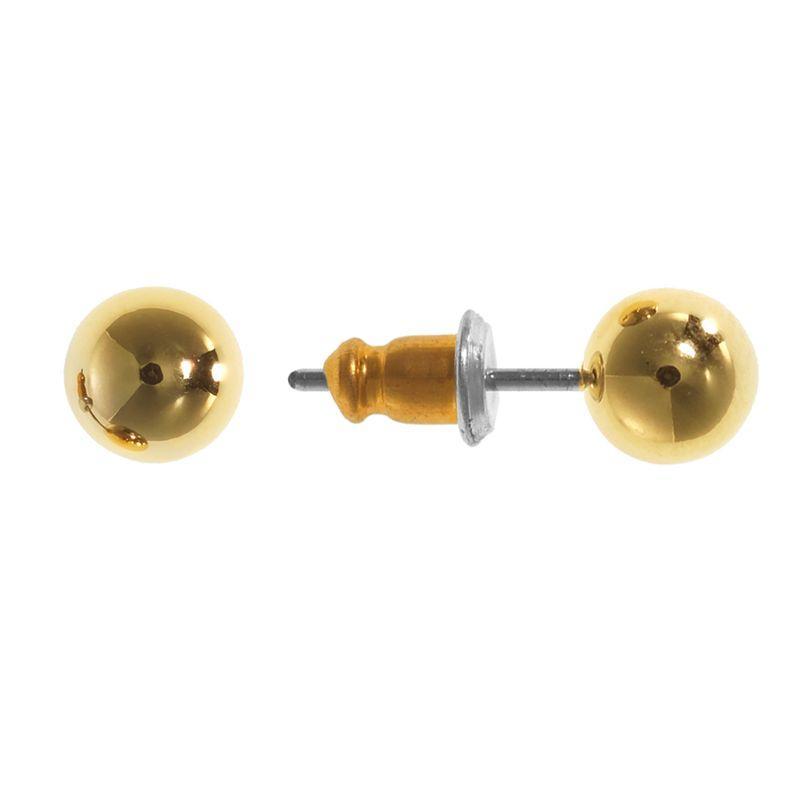 Napier Gold Ball Stud Earring Product Image