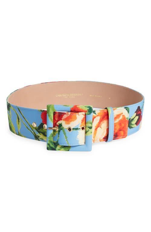 Womens Icon Printed Canvas Belt Product Image