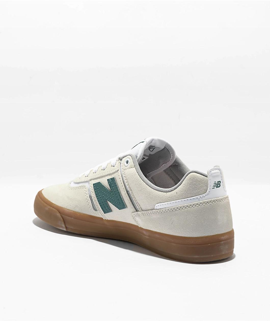 New Balance Numeric 306 Jamie Foy Sea Salt & Teal Skate Shoes Product Image