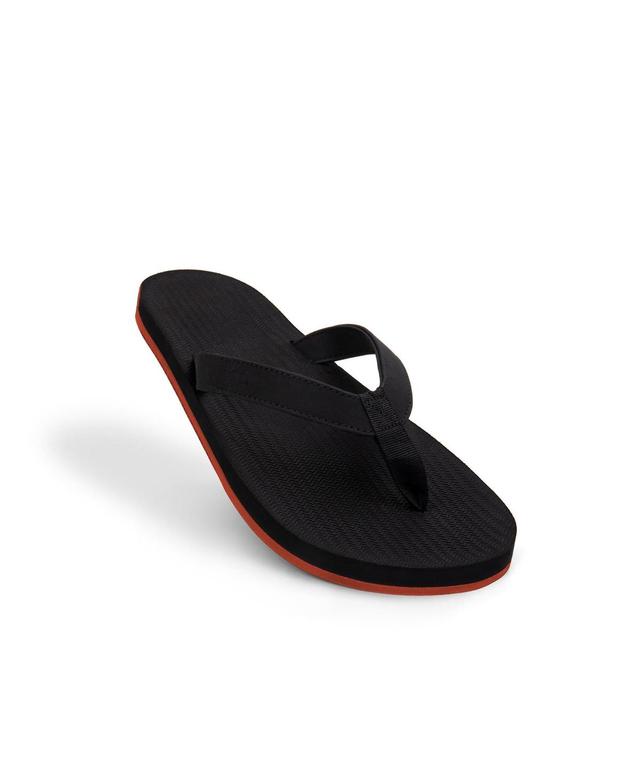 Indosole Mens Men s Flip Flops Sneaker Sole - Orange sole Product Image