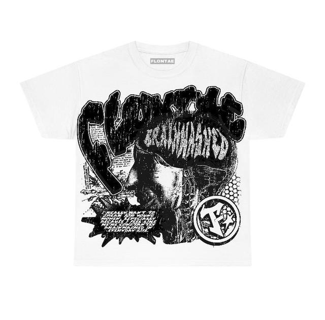 White Thunder 4s Flontae T-Shirt Under Control Graphic Product Image