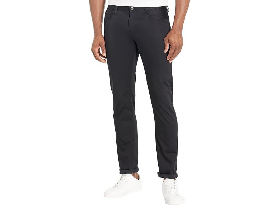 Armani Exchange Slim Fit Black Denim Pants Men's Jeans Product Image