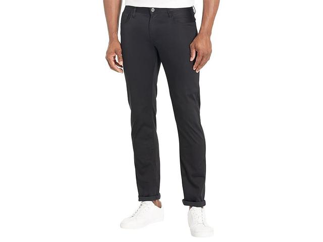 Armani Exchange Slim Fit Black Denim Pants (Black) Men's Jeans Product Image