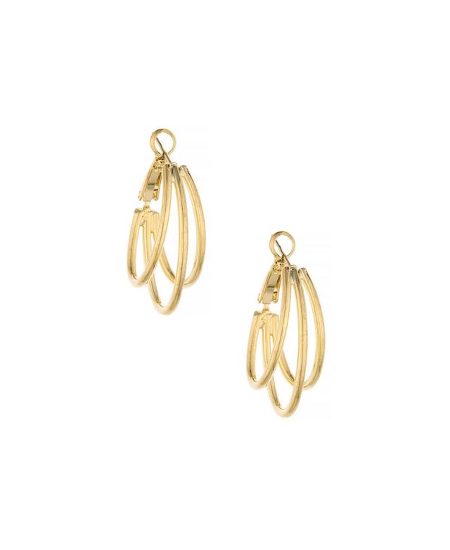 Ettika Classic Triple Hoop Earrings Product Image