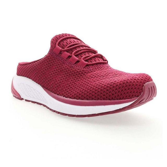 Propet Tour Knit Slide (Wine) Women's Shoes Product Image