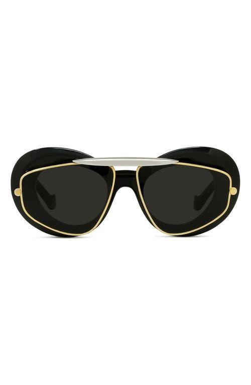 Loewe Double Frame 47mm Small Cat Eye Sunglasses Product Image