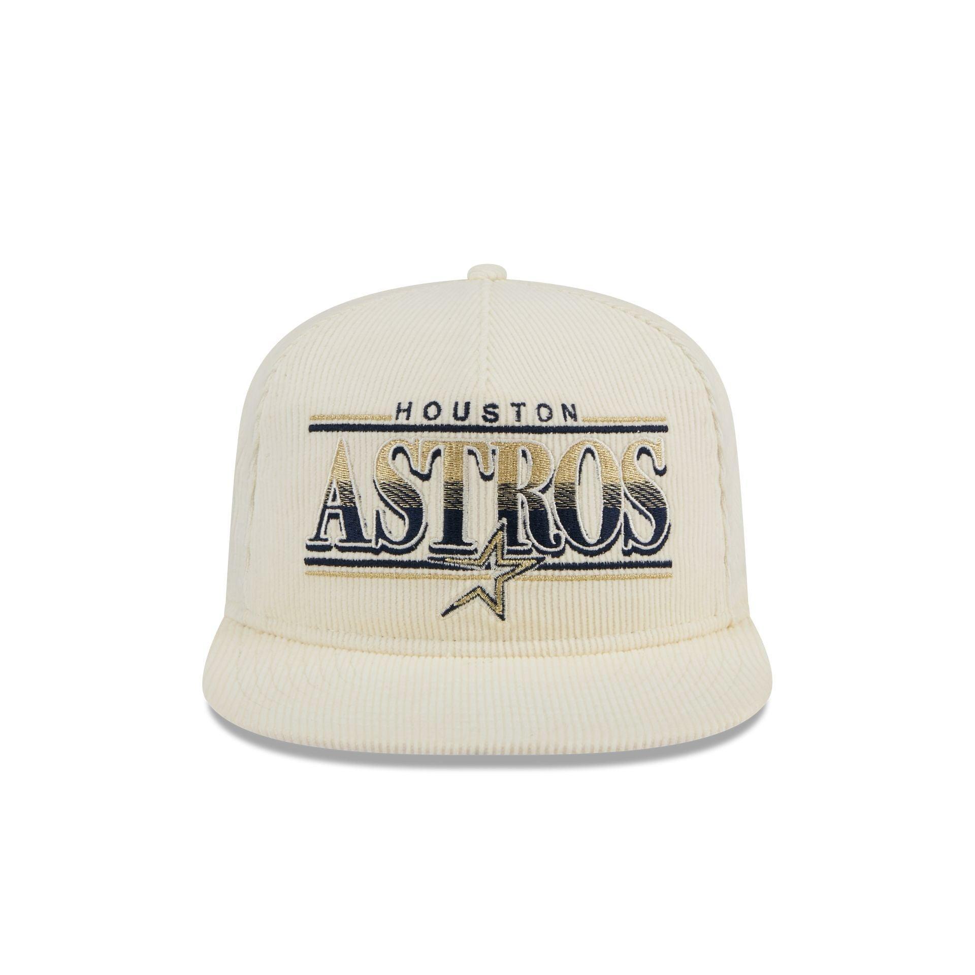 Houston Astros Throwback Corduroy Alt Golfer Hat Male Product Image