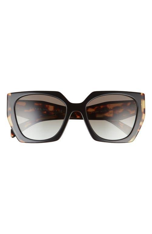 Prada 54mm Gradient Rectangle Sunglasses Product Image