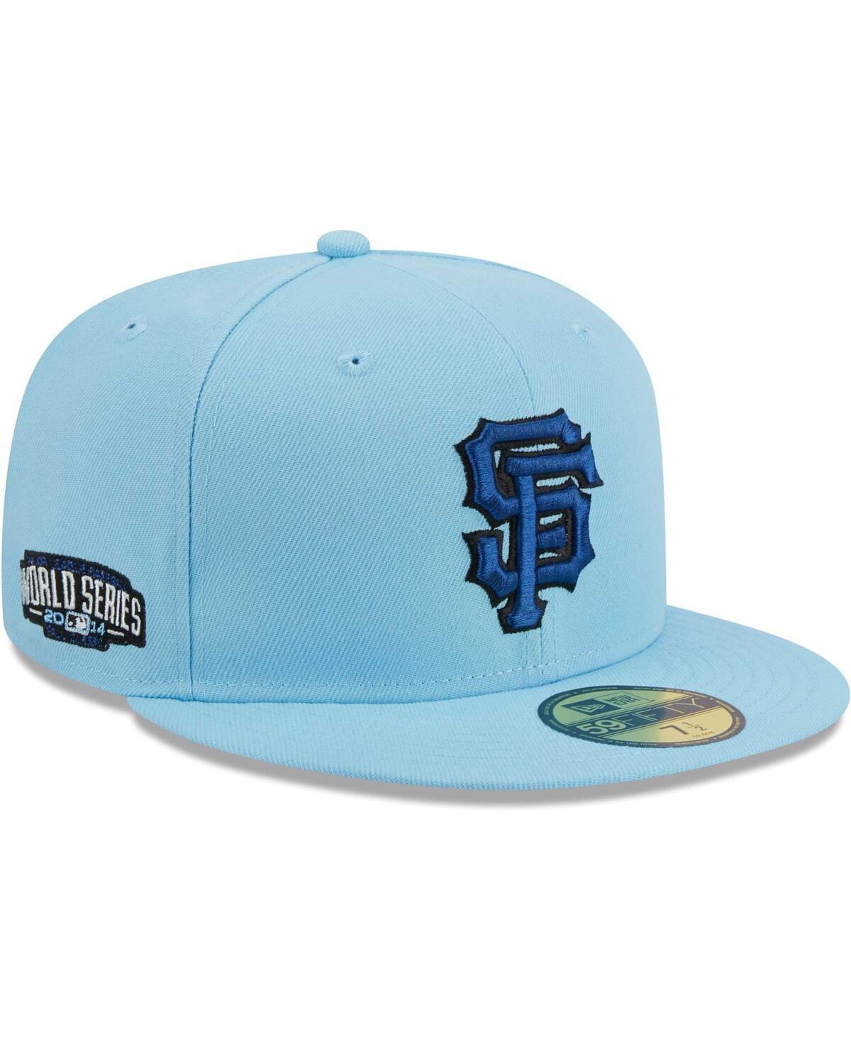 Mens New Era Light Blue San Francisco Giants 59FIFTY Fitted Hat Product Image