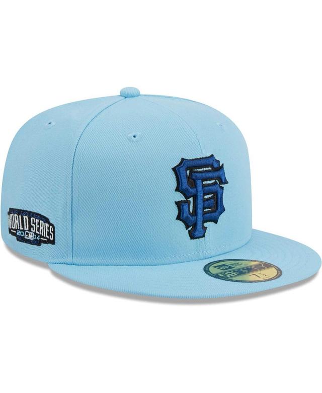 Mens New Era Light Blue San Francisco Giants 59FIFTY Fitted Hat Product Image