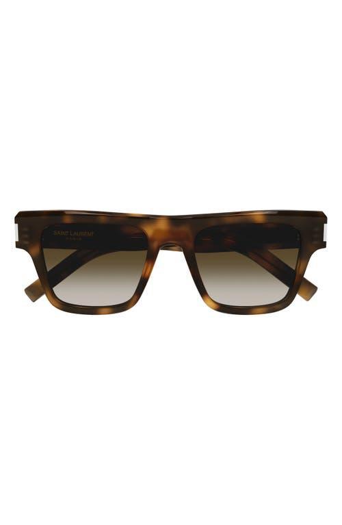 Saint Laurent 51mm Rectangular Sunglasses Product Image