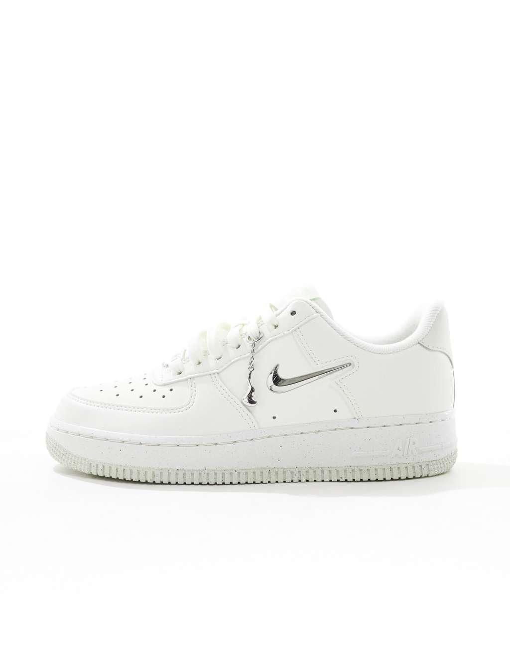 Nike Air Force 1 metallic sneakers Product Image