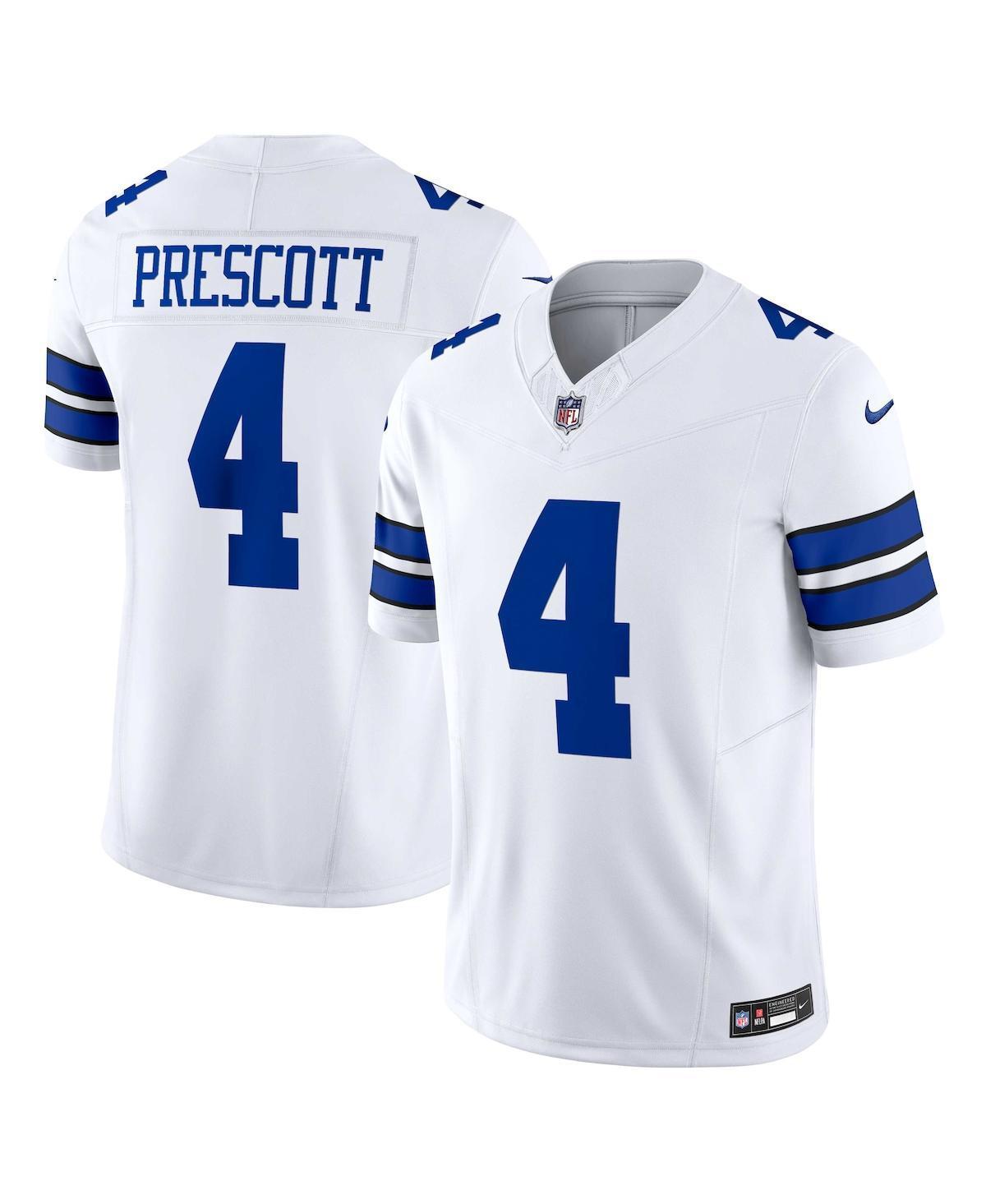 Mens Nike Dak Prescott White Dallas Cowboys Vapor F.u.s.e. Limited Jersey - White Product Image