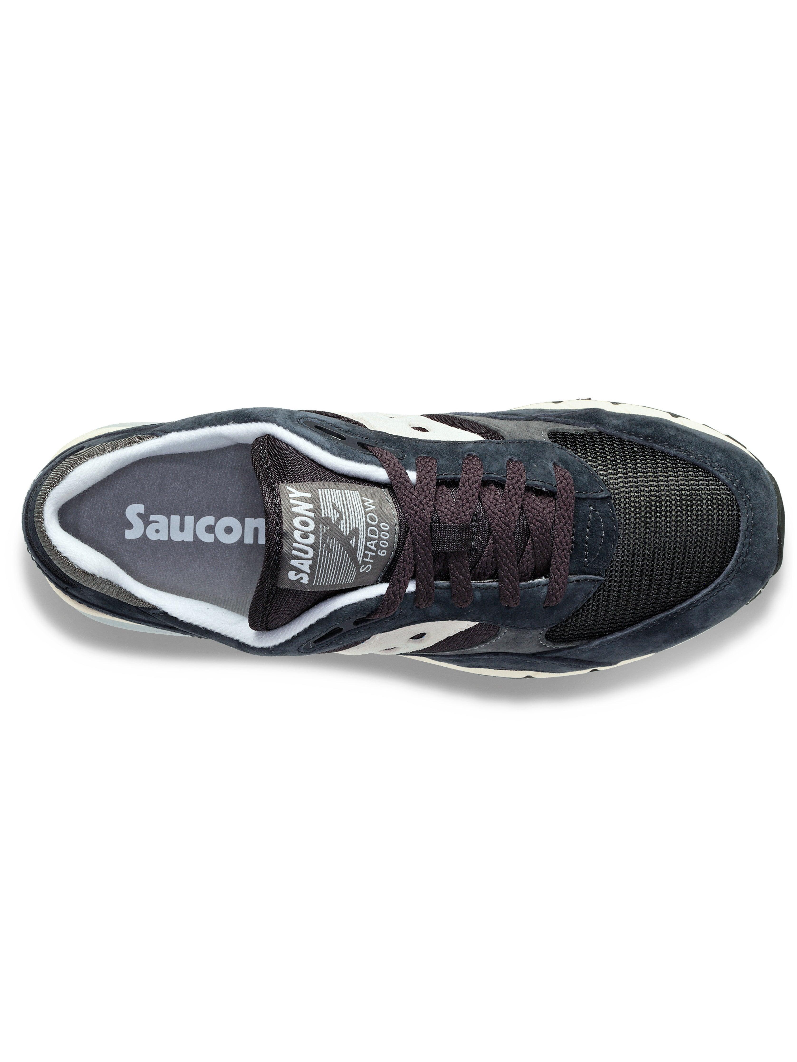 Saucony Men's Shadow 6000 - Navy Grey Product Image