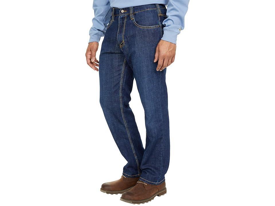 5.11 Tactical Defender-Flex Jeans Straight in Stone Wash Indigo (Stone Wash Indigo) Men's Jeans Product Image