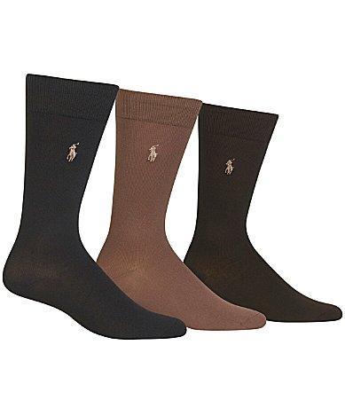 Polo Ralph Lauren Assorted 3-Pack Supersoft Socks Product Image