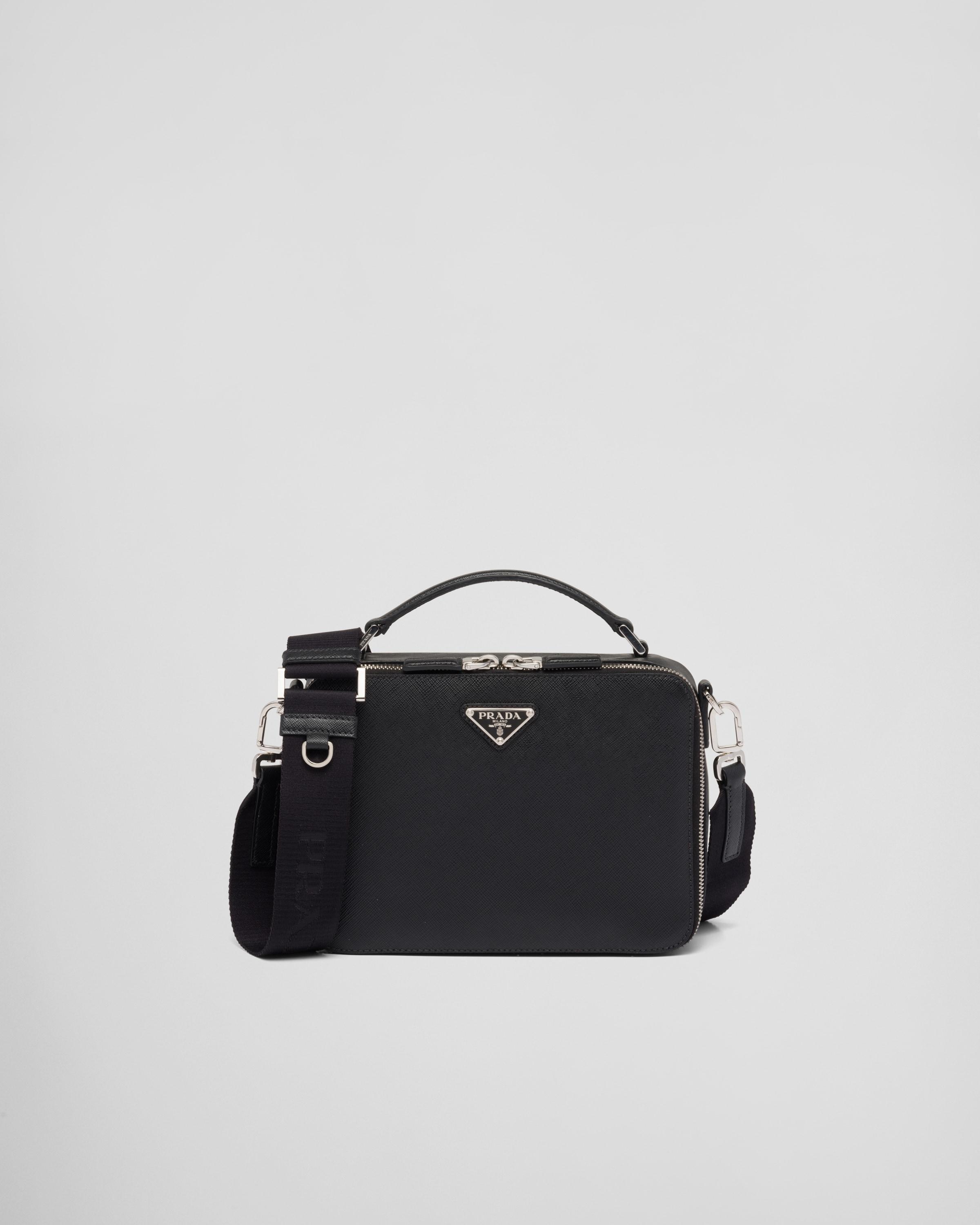 Medium Prada Brique Saffiano leather bag Product Image