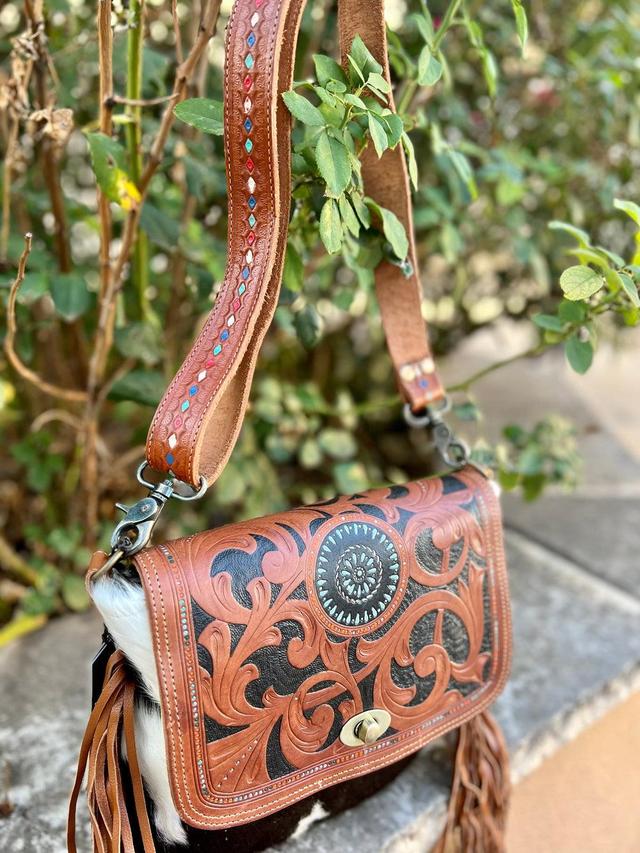 Broken Bough Tooled Bag Product Image