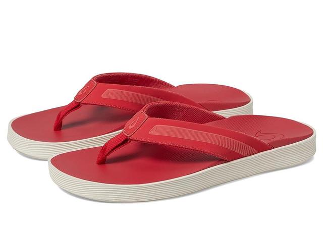 OluKai Leeward Lava/Red Lava) Men's Shoes Product Image