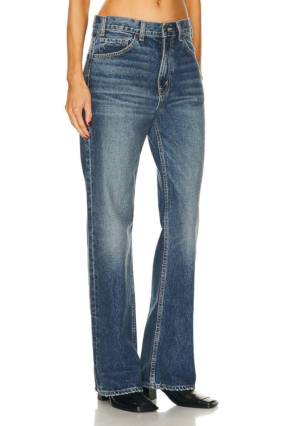 NILI LOTAN - Women's Mitchell Slouchy Jeans - Light Wash - 30 - Moda Operandi Product Image