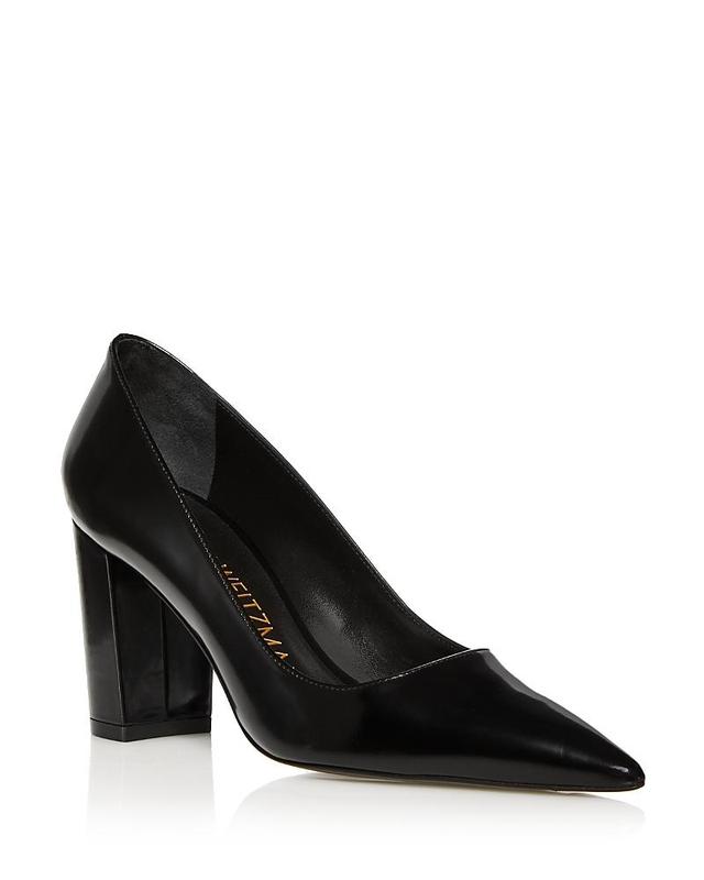 Stuart Weitzman Stuart 85 Block Heel Pump Product Image