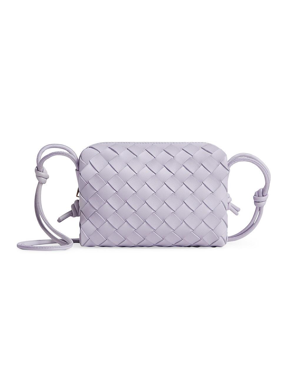 Bottega Veneta Small Intrecciato Leather Crossbody Bag Product Image