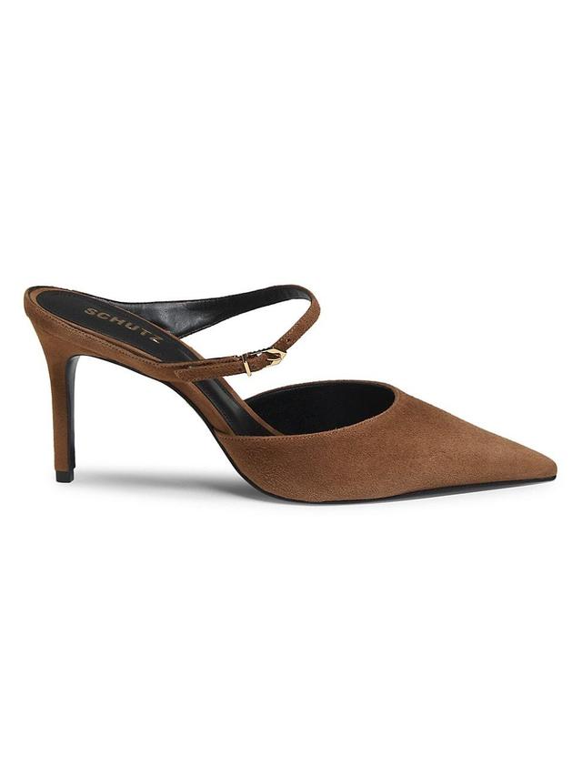 Womens Laura Suede Mules Product Image