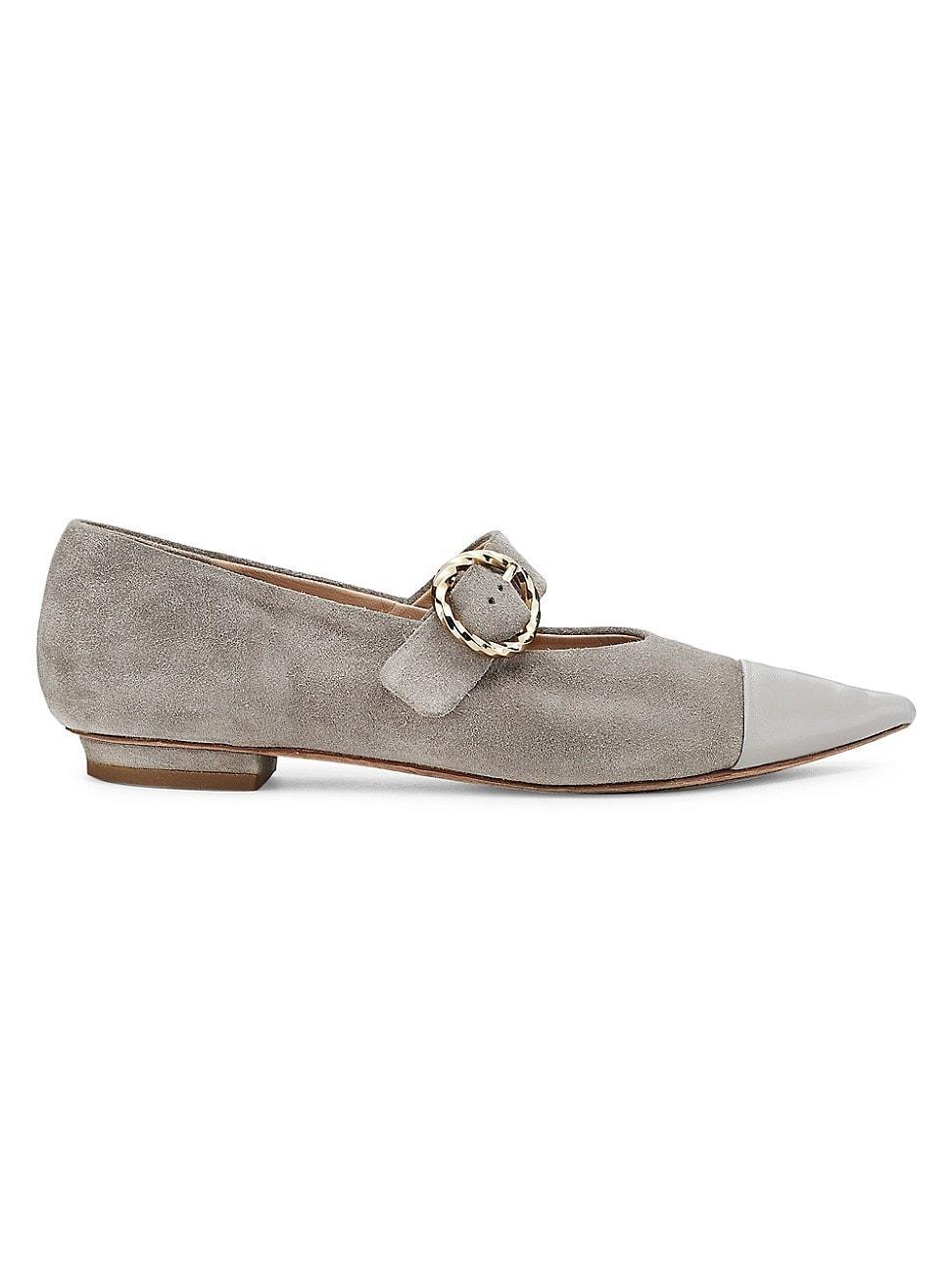 Womens Kiki Flat Buckle Ballet Flats Product Image