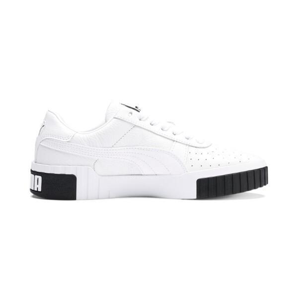 PUMA Cali Women's Sneakers in White/Black Product Image