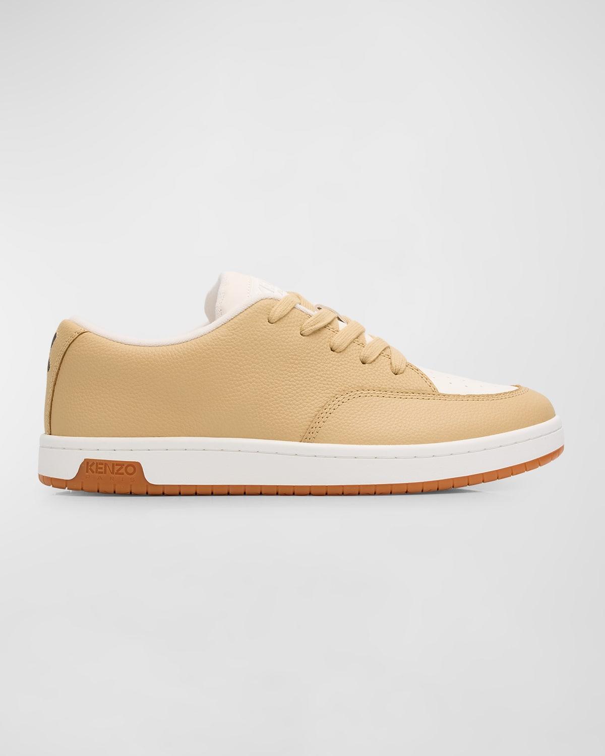 Mens Dome Bicolor Leather Low-Top Sneakers Product Image