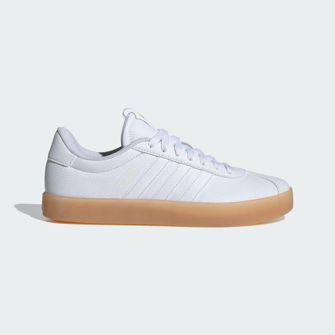 adidas VL Court 3.0 Low Shoes Cloud White 8 Womens Product Image