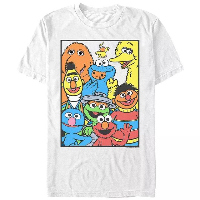 Mens Sesame Street OG Gang Portrait Graphic Tee Product Image