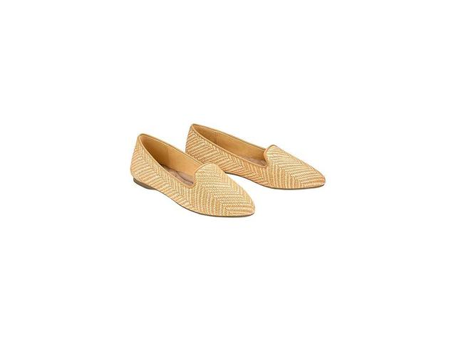 Birdies Blackbird Raffia Flat (Honey Herringbone Raffia) Women's Shoes Product Image