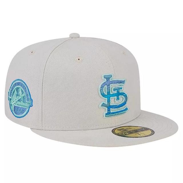 Mens New Era Khaki St. Louis Cardinals Stone Mist 59FIFTY Fitted Hat Product Image