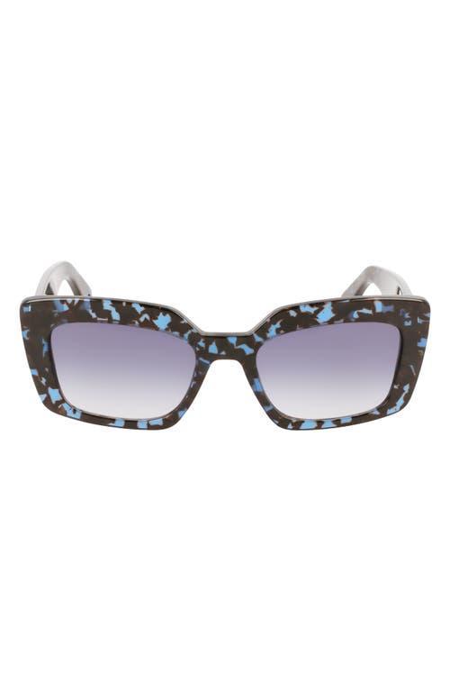 Lanvin Mother & Child 55mm Rectangular Sunglasses Product Image