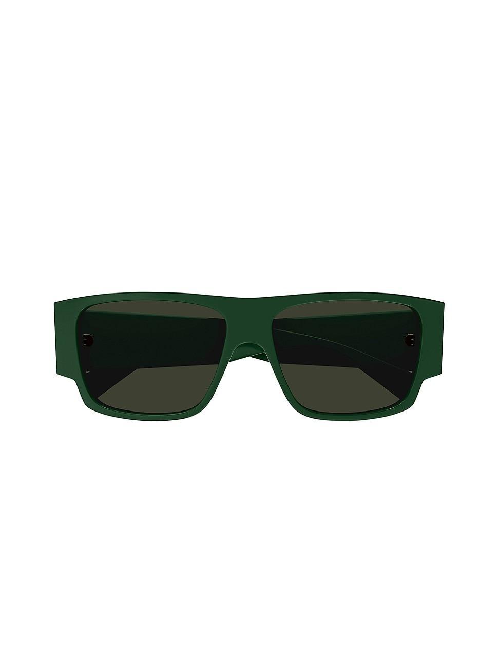 Men's Acetate Rectangle Sunglasses Product Image