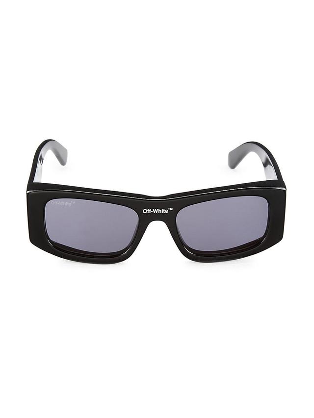 Mens Lucio 54MM Square Acetate Rectangular Sunglasses Product Image