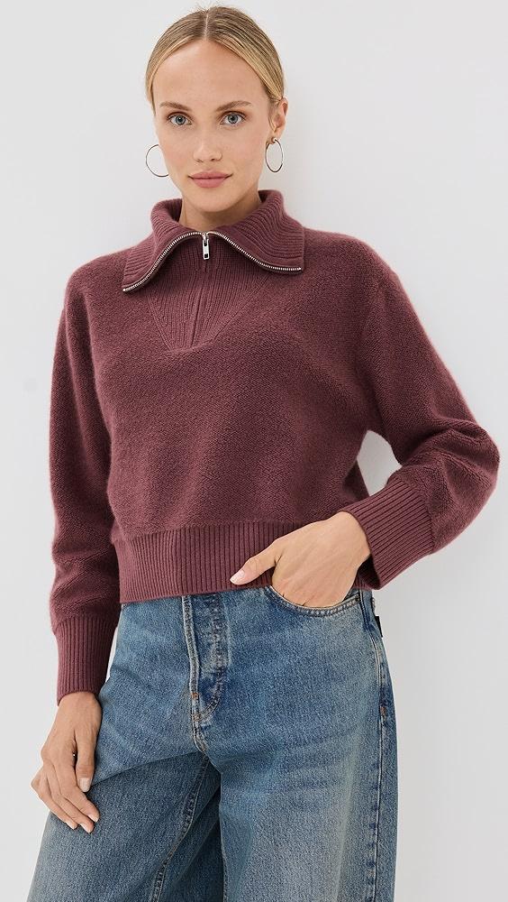 Sablyn Tinsley Cashmere Half Zip Pullover | Shopbop Product Image