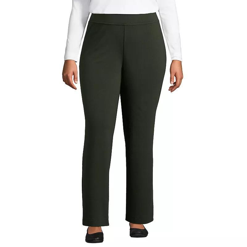 Plus Size Lands End Starfish Pull-On Straight-Leg Pants, Womens Product Image