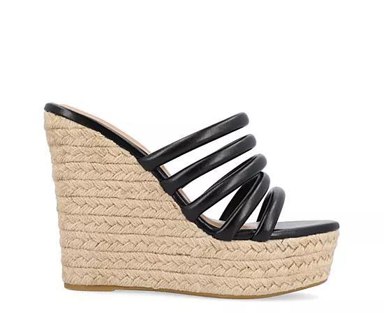 Journee Collection Womens Cynthie Wedge Sandal Product Image