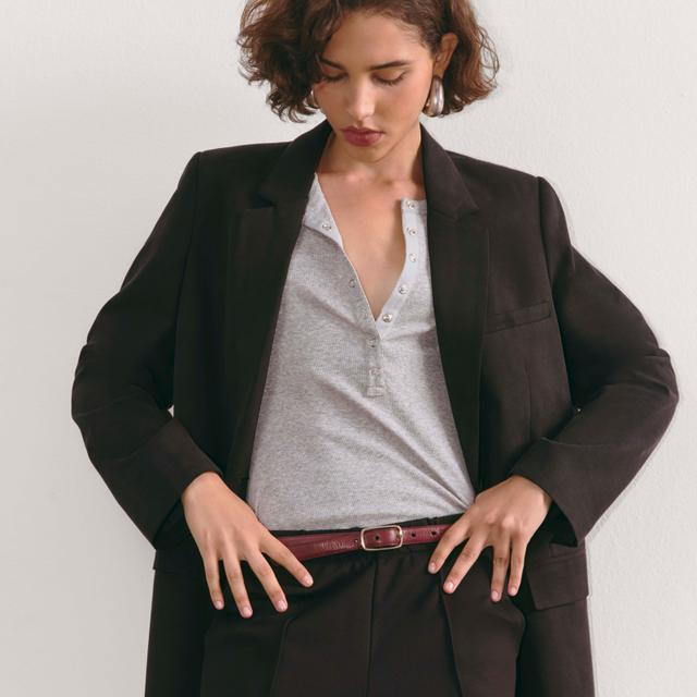 Womens Oversized Blazer in Buttersmooth by Everlane Product Image