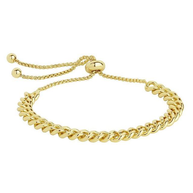 MC Collective Chain Link Bolo Bracelet, Womens, Gold Tone Product Image