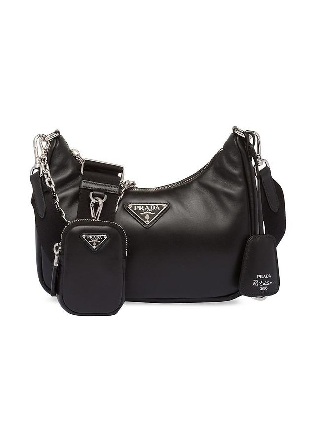 Womens Padded Nappa Leather Re-Edition 2005 Shoulder Bag Product Image