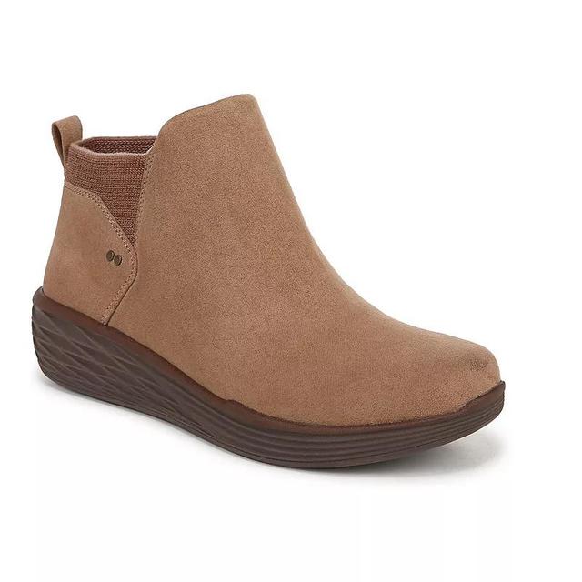 Ryka Noelle 3 Womens Wedge Ankle Boots Brown Brown Product Image