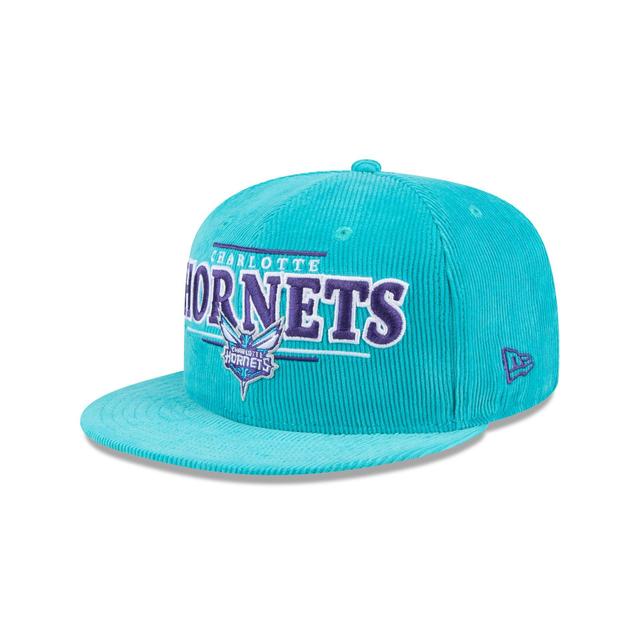 Charlotte Hornets Throwback Display 9FIFTY Snapback Hat Male Product Image