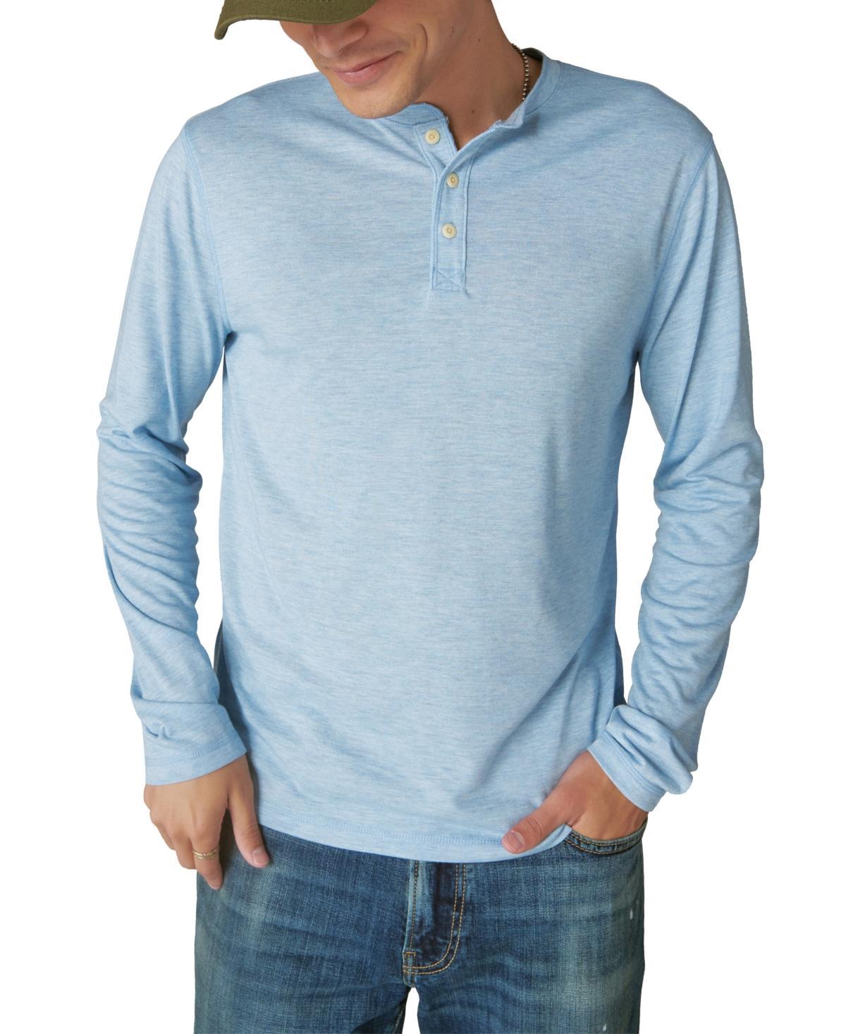 Lucky Brand Long Sleeve Henley Shirt Product Image